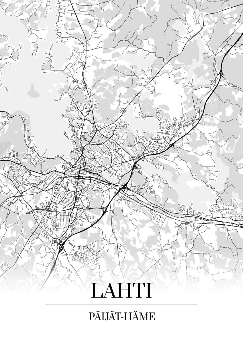 Lahti karttataulu ja karttajuliste – Nensa