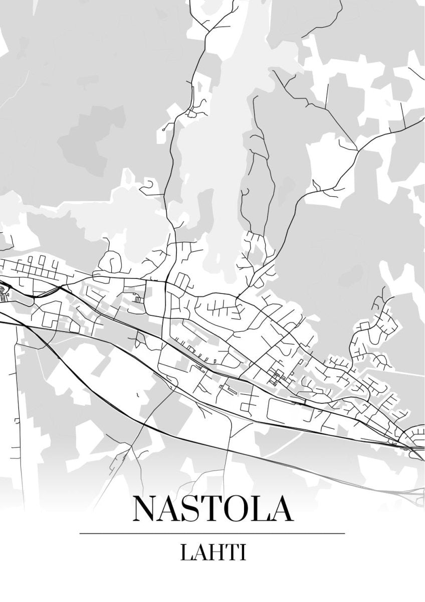 Nastola karttataulu ja karttajuliste – Nensa