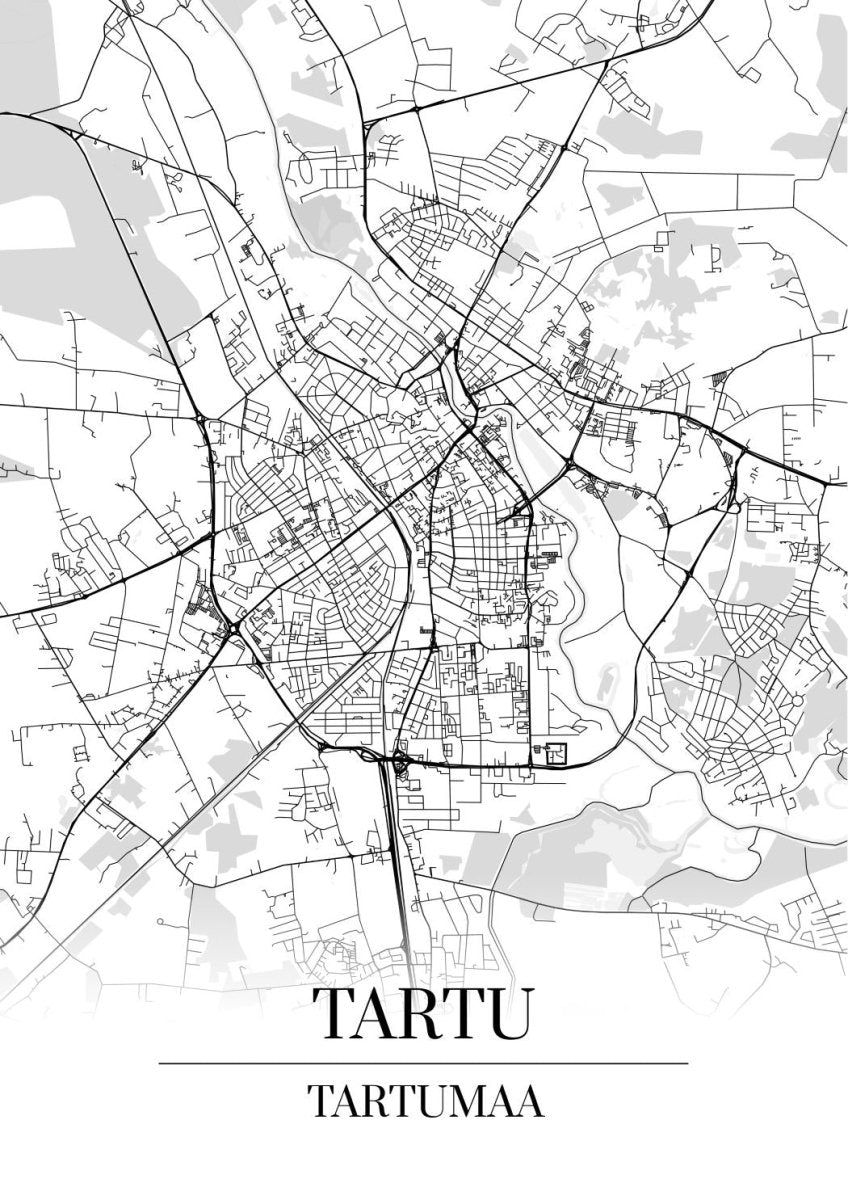 Tartu Tartto karttataulu ja karttajuliste – Nensa