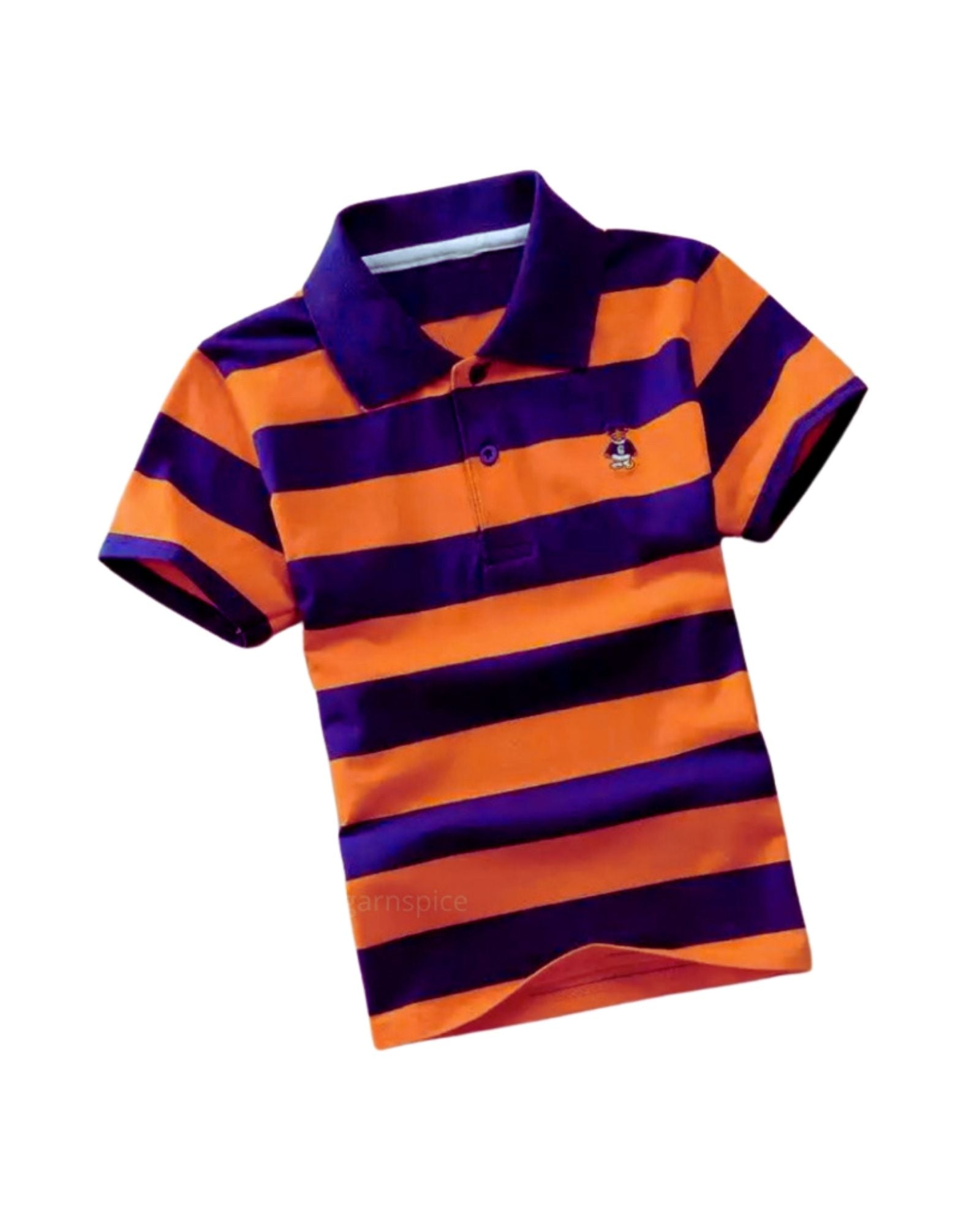 Boy's Cotton Short Sleeve Polo Shirt – Sugar-N-Spice-Kids-Boutique