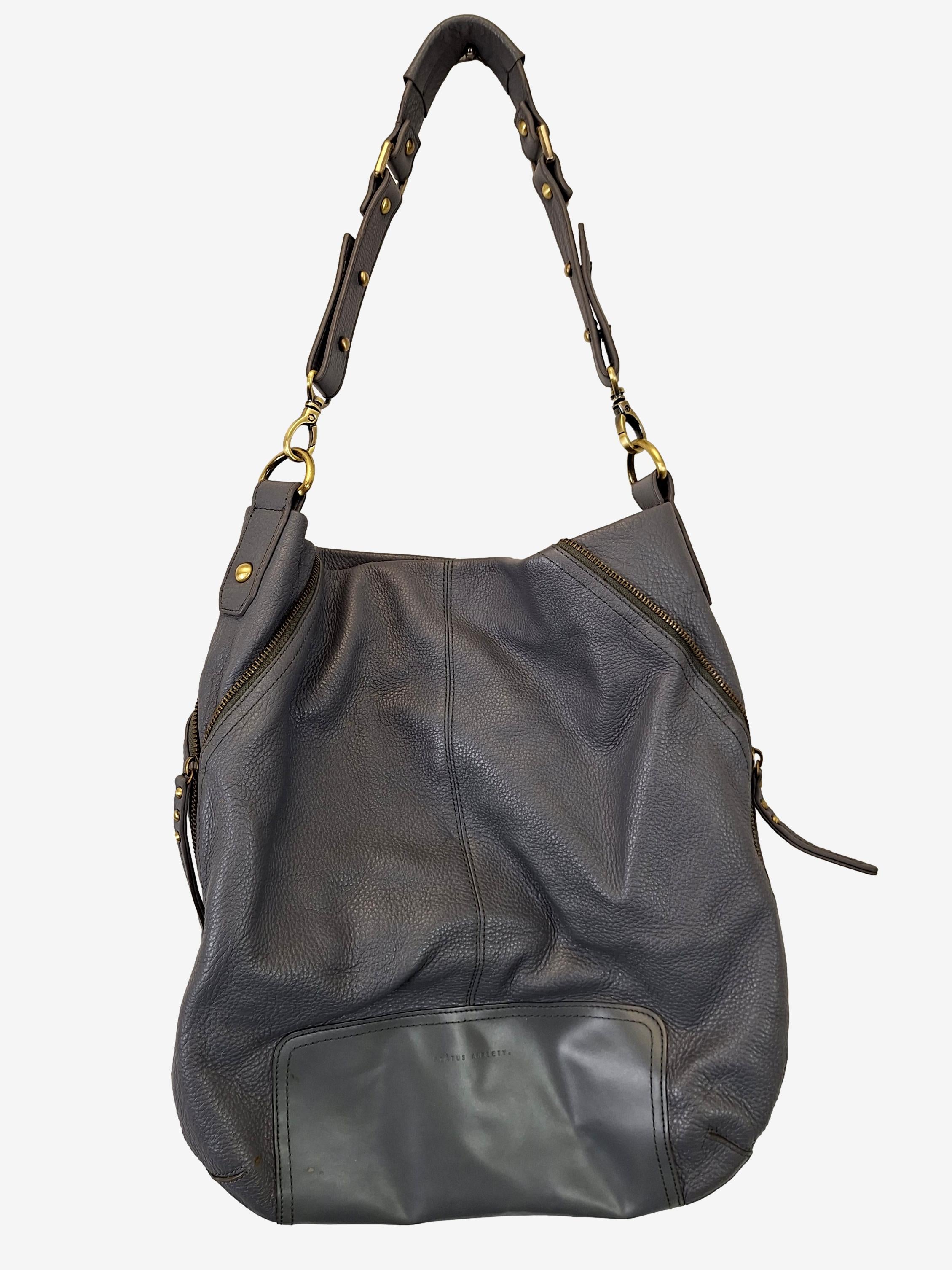 image of Status Anxiety Staple Pebbled Slouch Bag