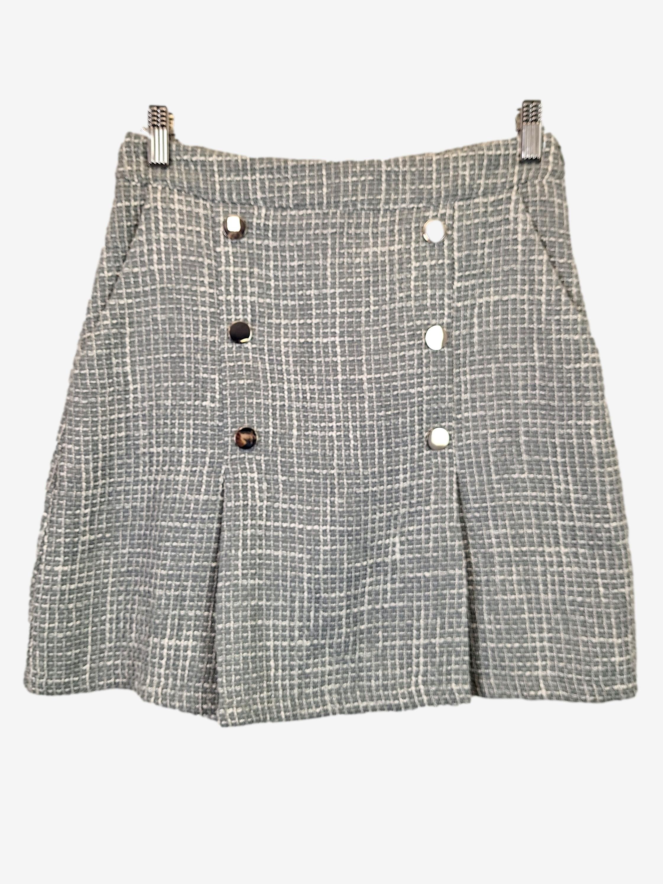 image of Portmans Posh Tweed Mini Skirt Size 10