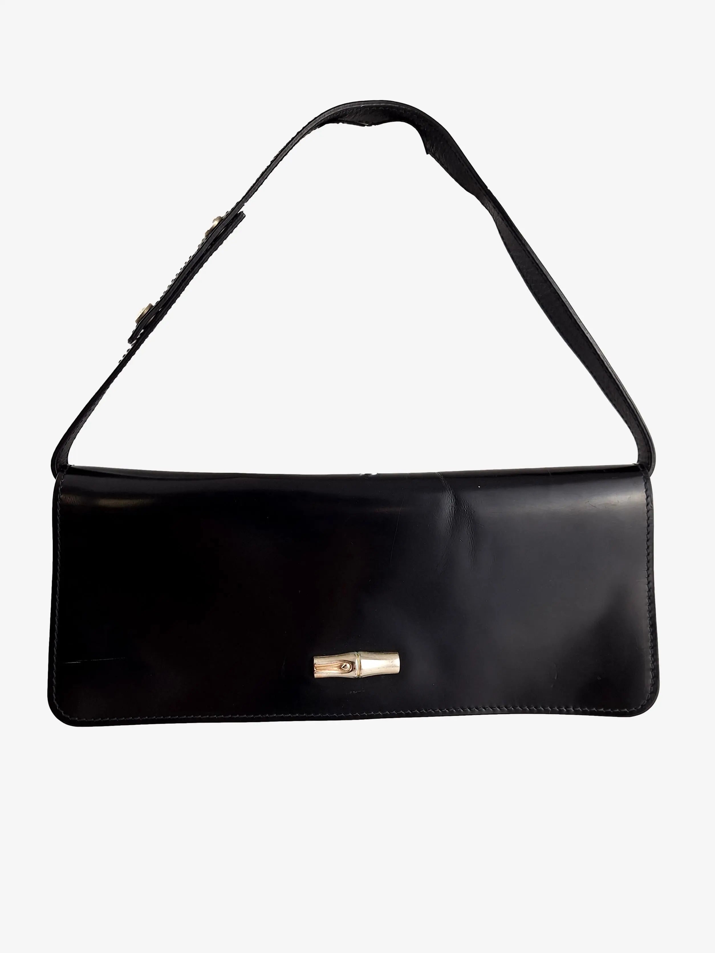 Image of Longchamp Classic Rectangle Baguette Bag