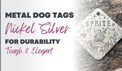 Nickel Silver dog id tags