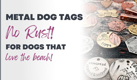 rust-free dog id tags