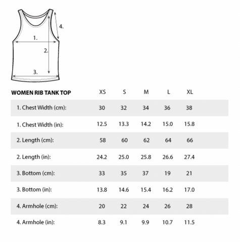 WOMEN ORGANIC RIB TANK TOP- in different colours – CHI&CO Shop