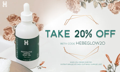 take 20% off Hebe Botanica