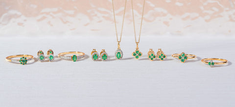 Emerald jewelry - May Birthstone