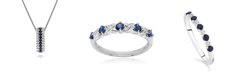 Gemondo Blue Sapphire Classic Jewelry