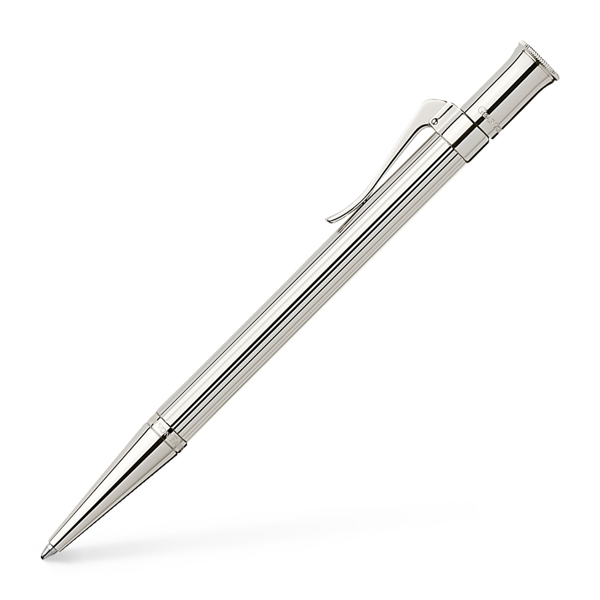 Propelling ball pen Classic platinum-plated - #145532 - Graf von Faber product image