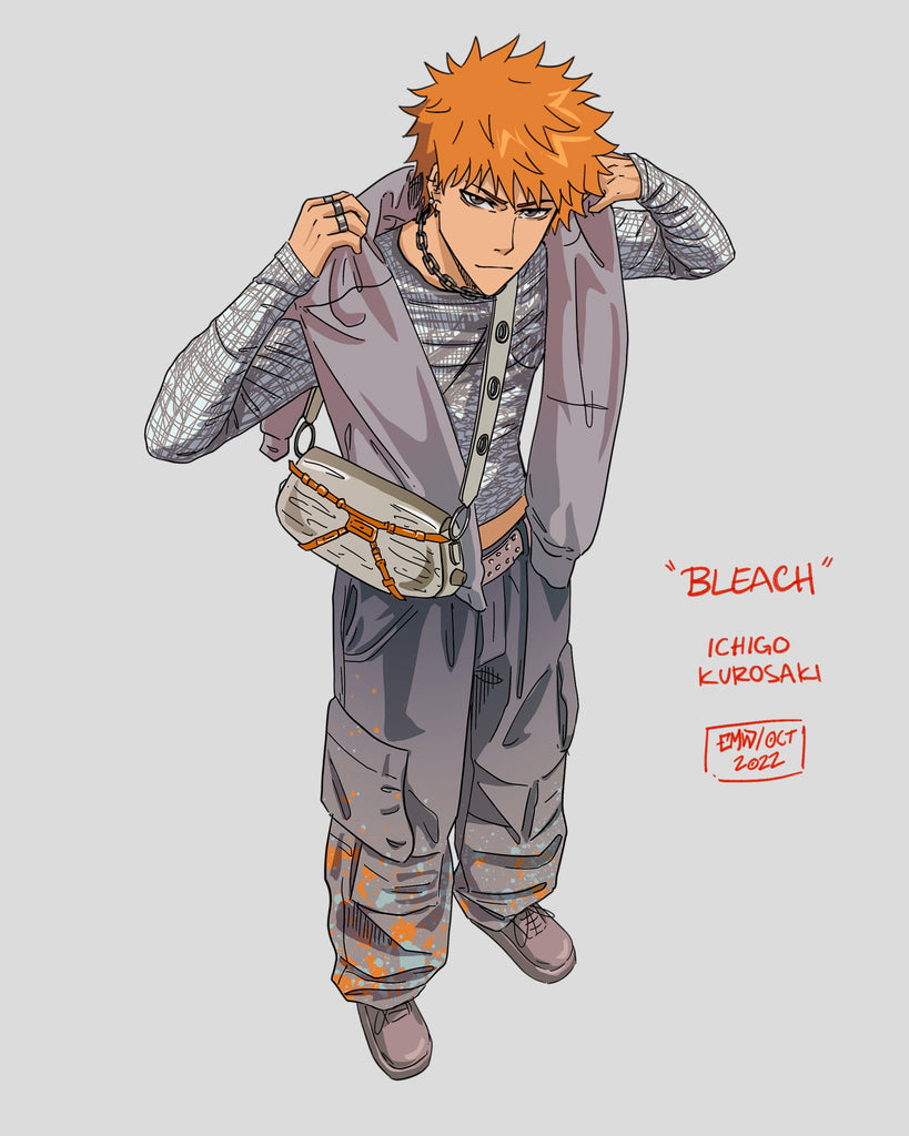 BLEACH ブリーチ◎黒崎一護 立体 3D 絵画絵画/タペストリー