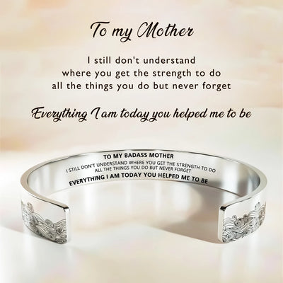 For Mom - You Helped Me Wave Bracelet