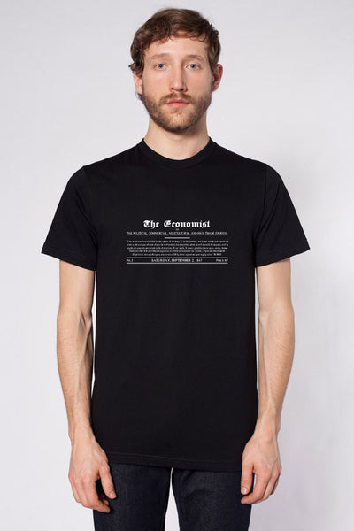 Men's T-Shirt: 1843 Economist Masthead – The Economist Store ...