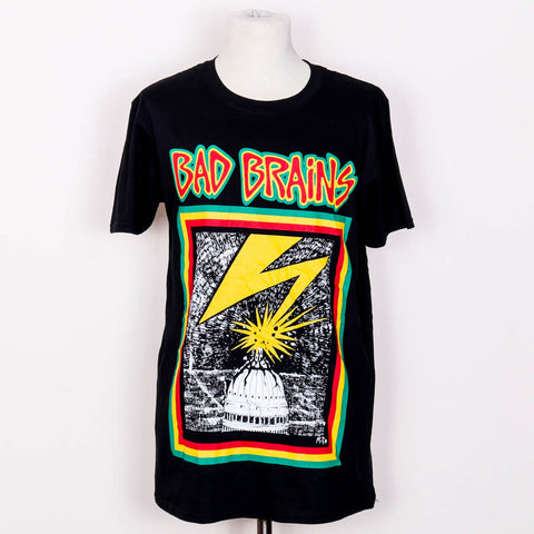Shirts, Vintage Bad Brains Band Skeleton Tshirt