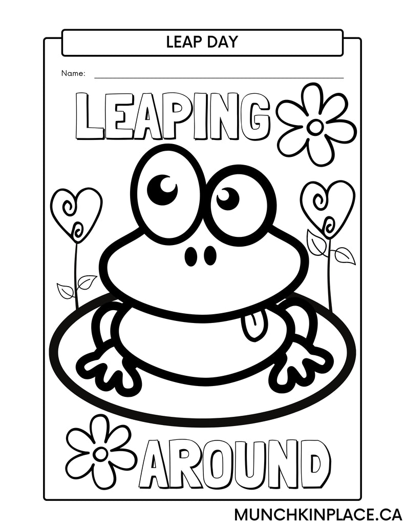 Leap Year Printable