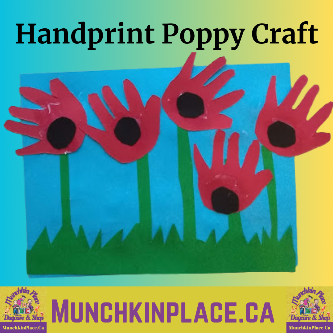 Handprint Poppy Craft