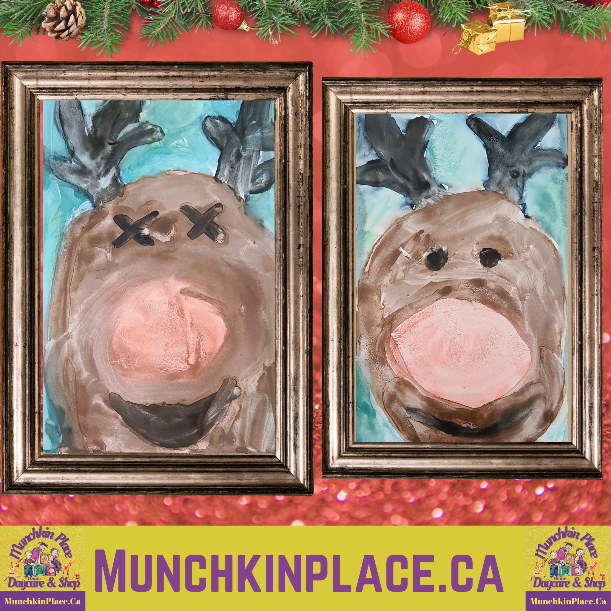 Reindeer Painting for kids