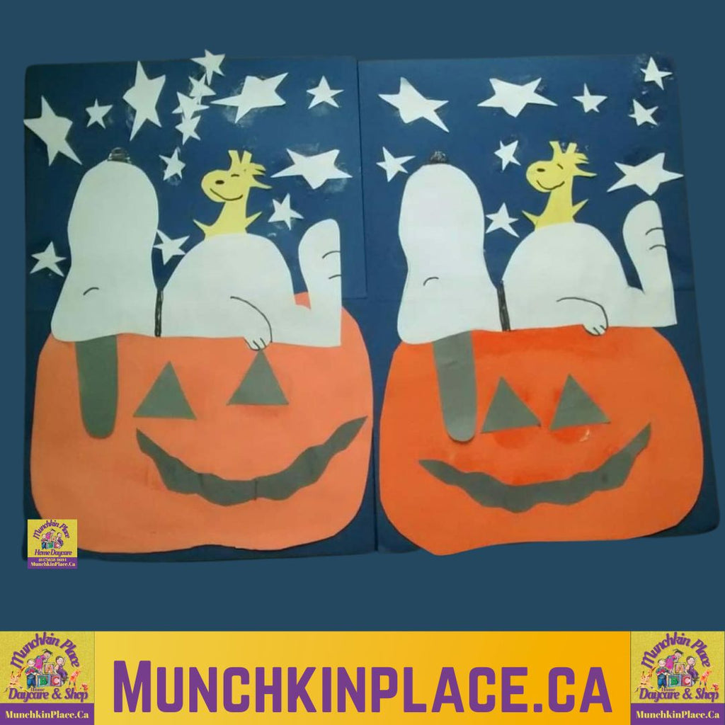  Halloween craft Ideas, halloween crafts, painted pumpkins, munchkin place home daycare, munchkin place art classes, munchkin place shop