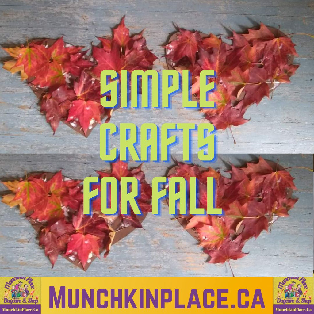 Fall crafts, simple crafts