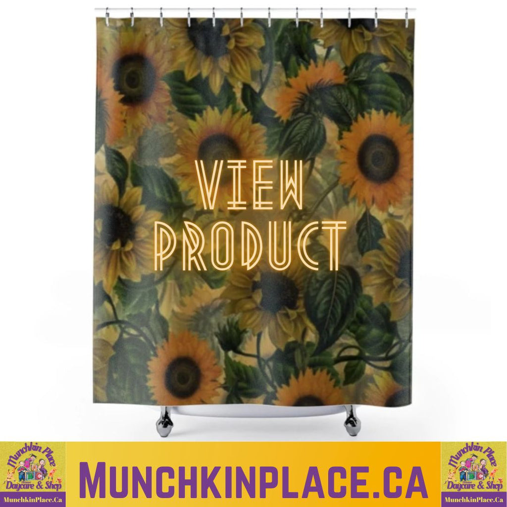 flower shower curtain