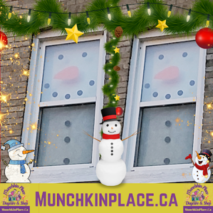 Snowman Windows