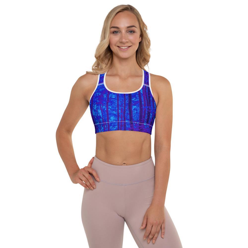 Into The Woods Hot Pink Padded Sports Bra – Munchkin Place Shop
