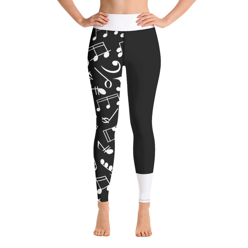 Notes In The Light Yoga Leggings – Munchkin Place Shop