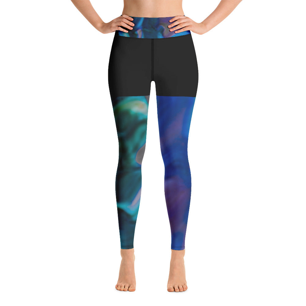 Intuition Blue Yoga Leggings – Munchkin Place Shop