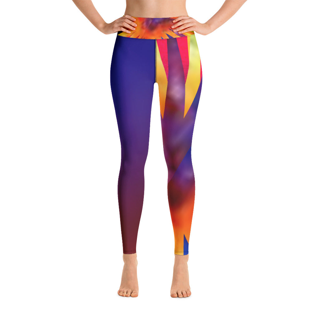 Transcendent Water Lily Yoga Capri Leggings – Munchkin Place Shop