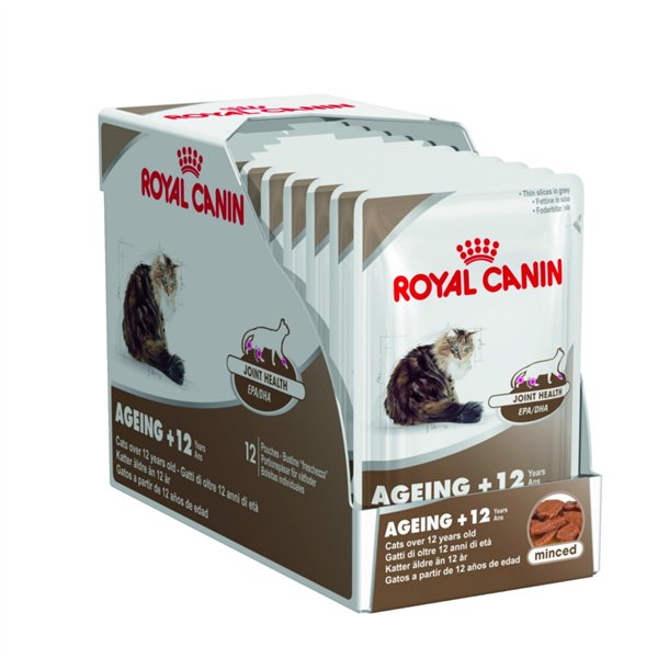 Royal canin ageing для кошек. Корм для пожилых кошек Royal Canin ageing +12 85 г. Роял Канин ageing 12+. Роял Канин эйджинг +12желе. Корм для пожилых кошек Royal Canin ageing +12 кусочки в желе 12шт.*85г.