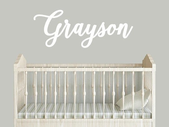 Design Your Dream Nursery with our #1 Selling Custom Name Sign
