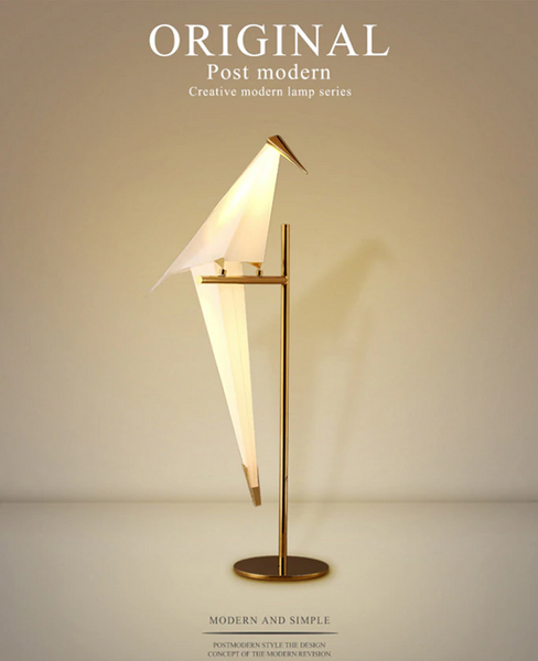 Post Modern Shaken Bird LED Floor Light Lamp