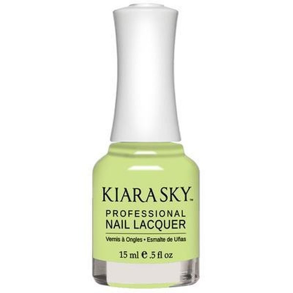 Kiara Sky Nail Lacquer - N635 MATCHA LATTE – Kiara Sky Professional Nails UK