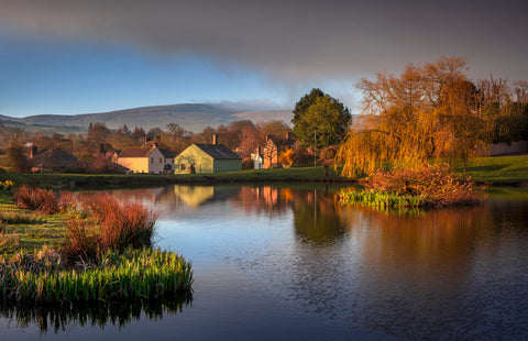 Caldbeck Green and village pond Garry Lomas Photography