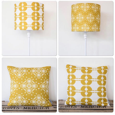 Lampshades & cushions by Lomas & Lomas