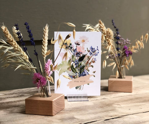 Dried flower gift set