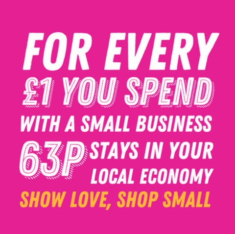 Every £1 spent with a small business