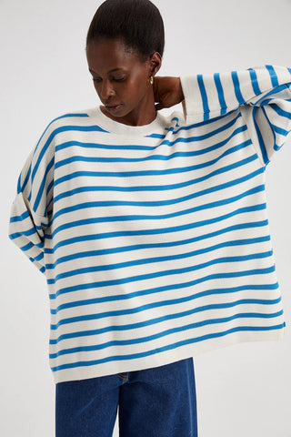 blue stripe jumper