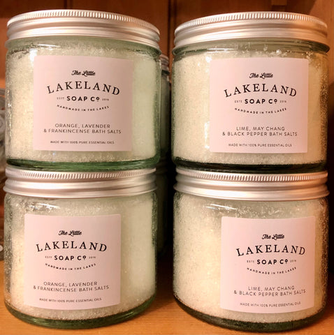 The Little Lakeland Soap Company bath salts