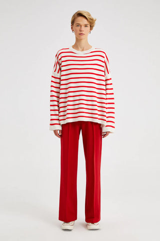 red stripe jumper