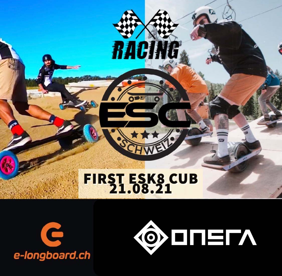 ONSRA Electric Skateboard Race Rennen esk8 longboard skating esk8squad esk8community Eboardstore Eskate onsra skateboard longboard esk8cup cup