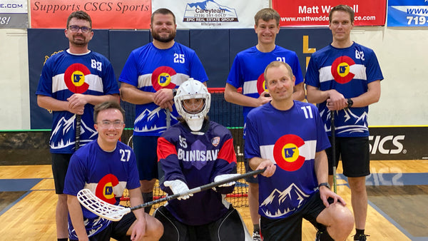 Richard Hedlind spelar innebandy i Colorado Springs men är uppvuxen i bästa innebandystaden Falun