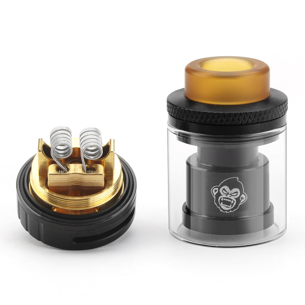 Coil Father King RTA Dual Build 24MM Stainless Deck with Adjustable Bottom Airflow