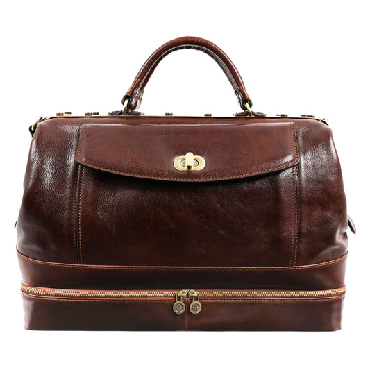 Grand Leather Garment Bag