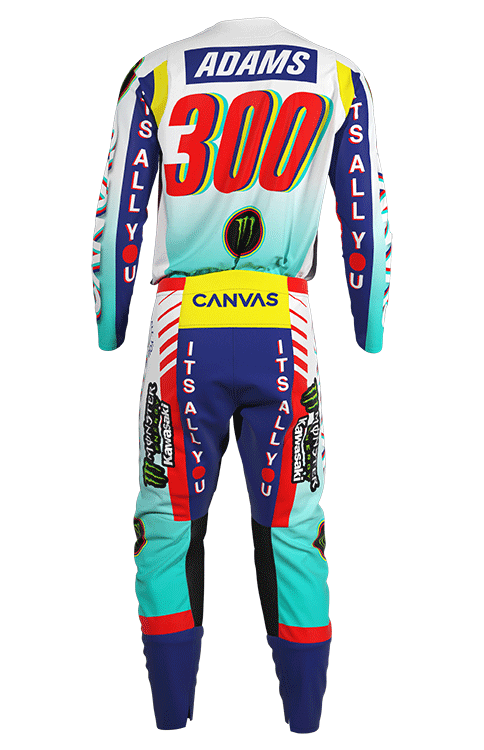 canvas motocross gear