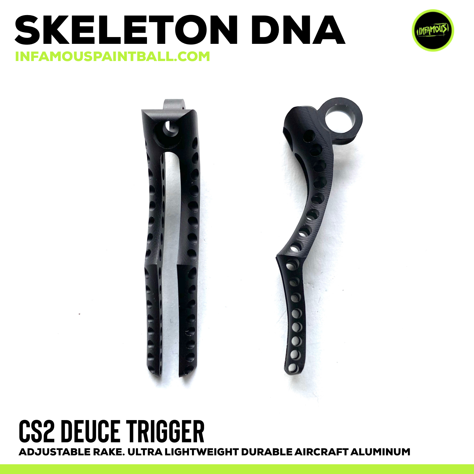Skeleton DNA Deuce Trigger paintball gun marker
