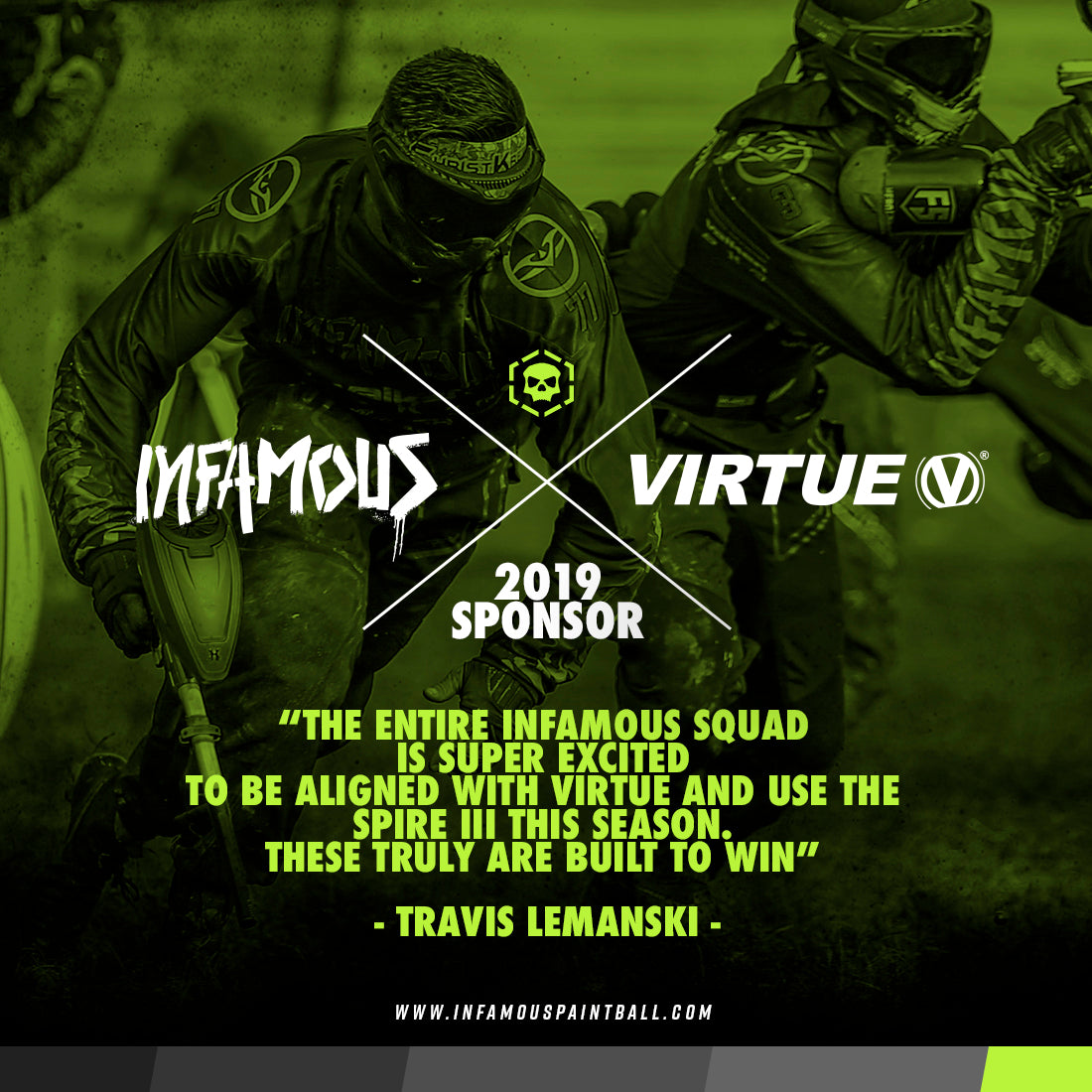 Virtue sponsors Infamous 2019