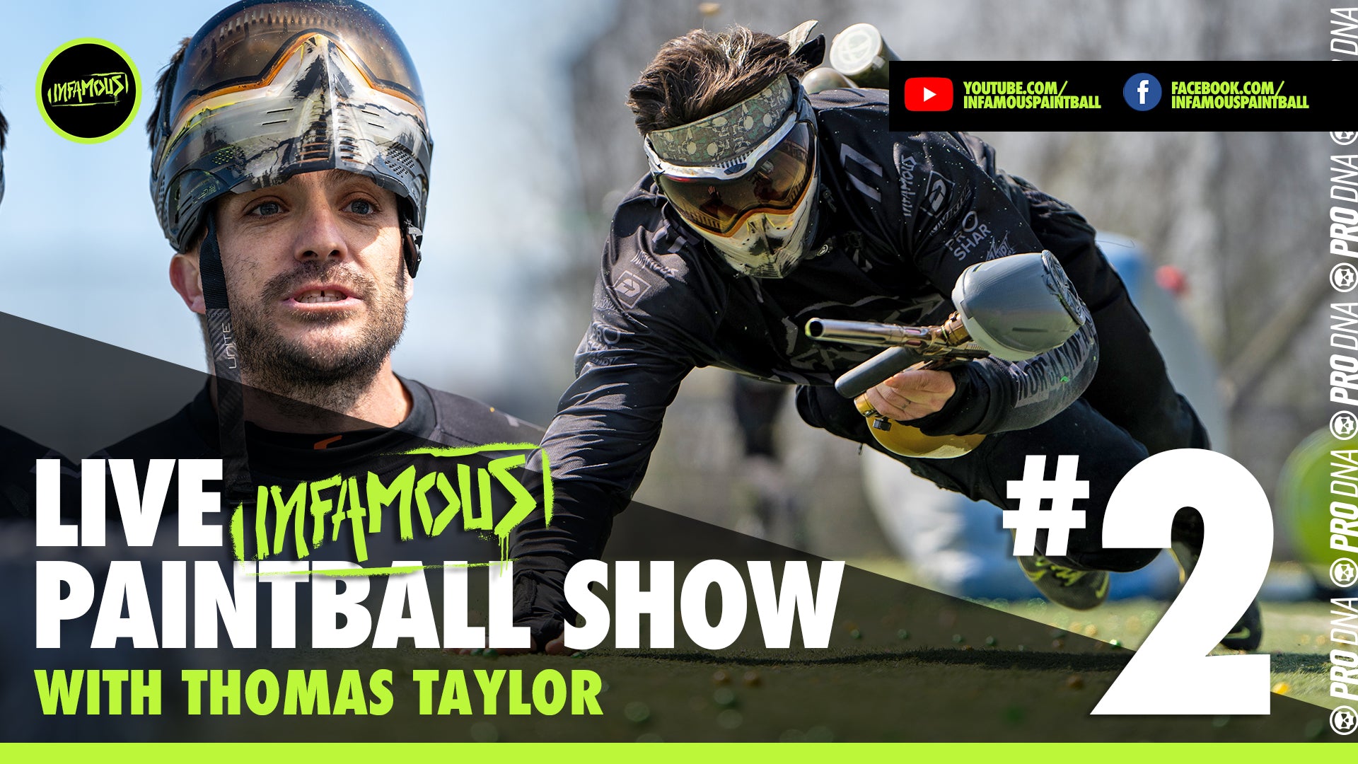 infamous live paintball show Thomas Taylor Kevin Rudulph drew Templeton Greg Siewers