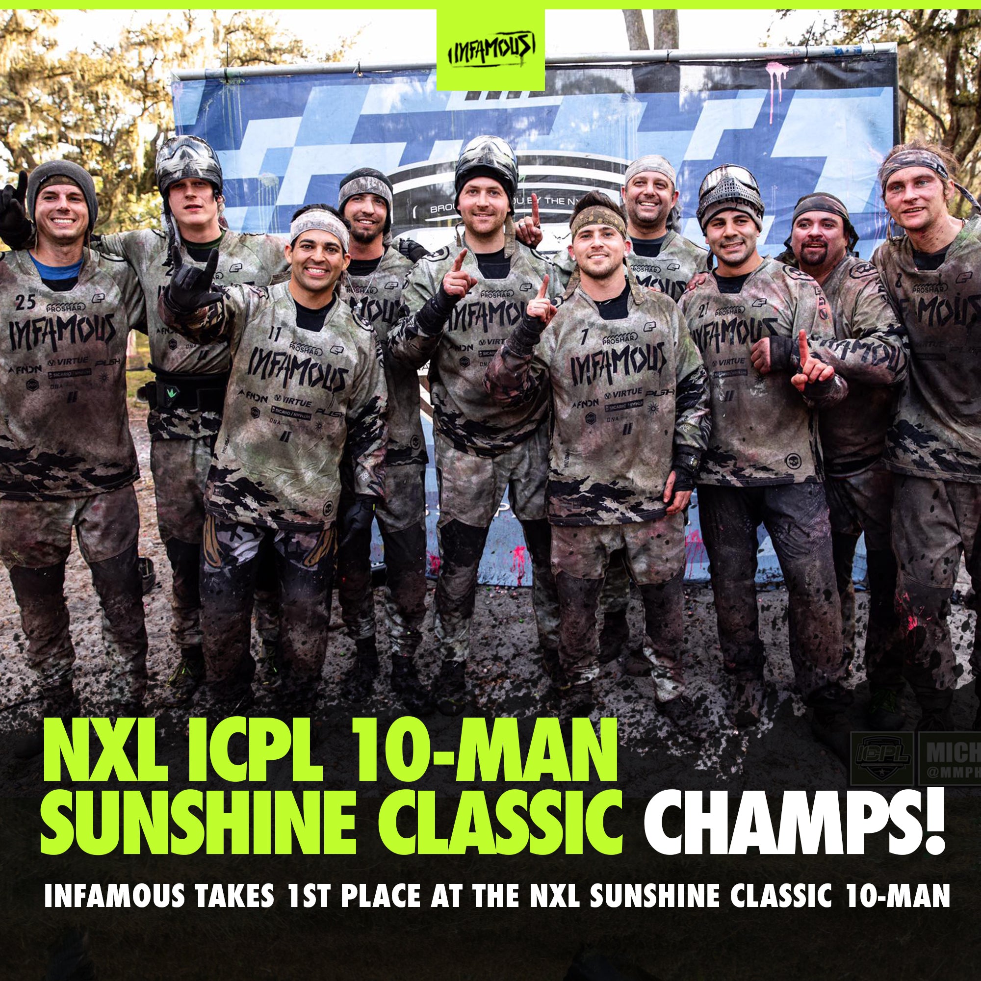 Infamous Paintball wins the NXL Sunshine Classic 10 Man 2020