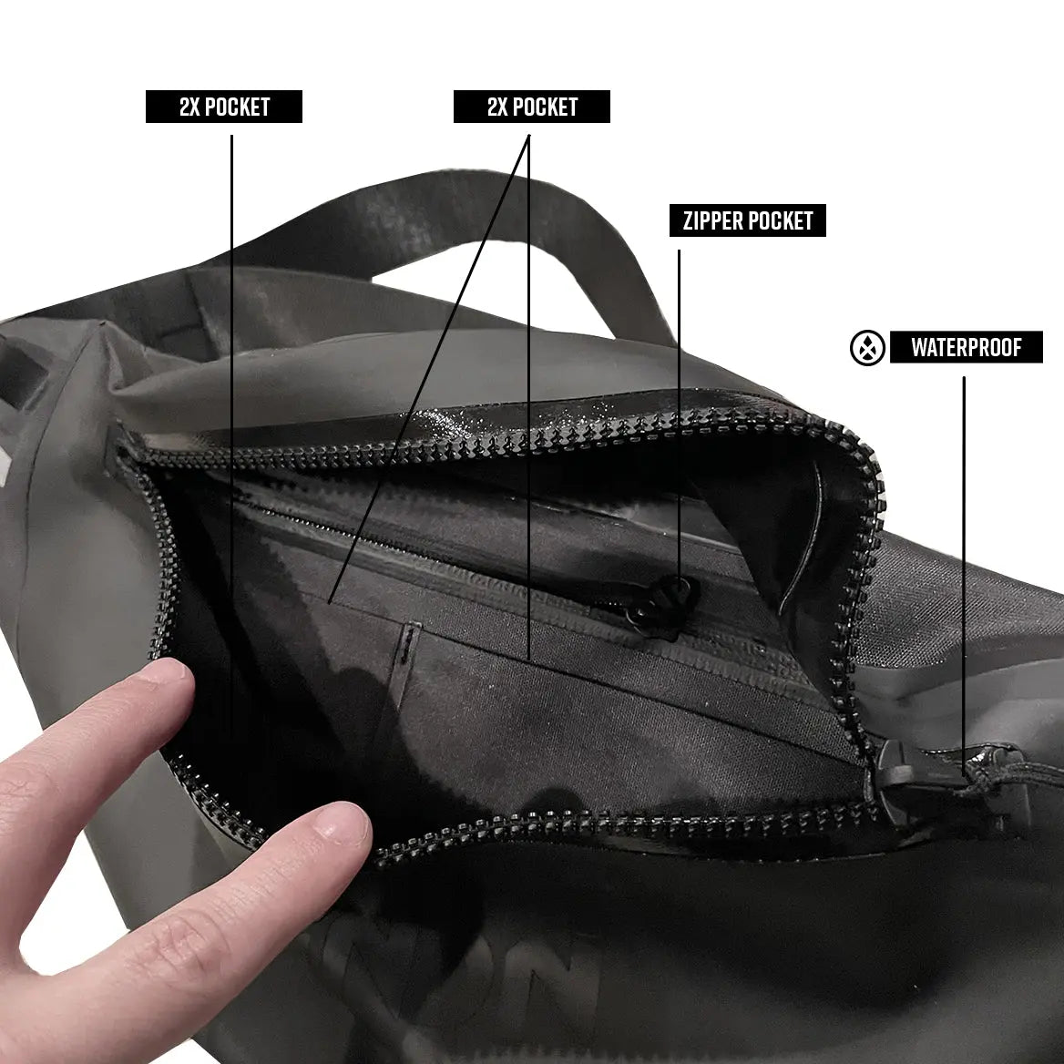 Booe Waterproof Belt Bag - Fanny Pack - Phone Wallet – Booē